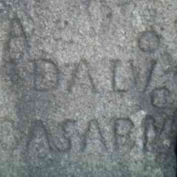 Click para ampliar. Pulsa en el nombre para ver la ficha. Lápida Salvaterra 4